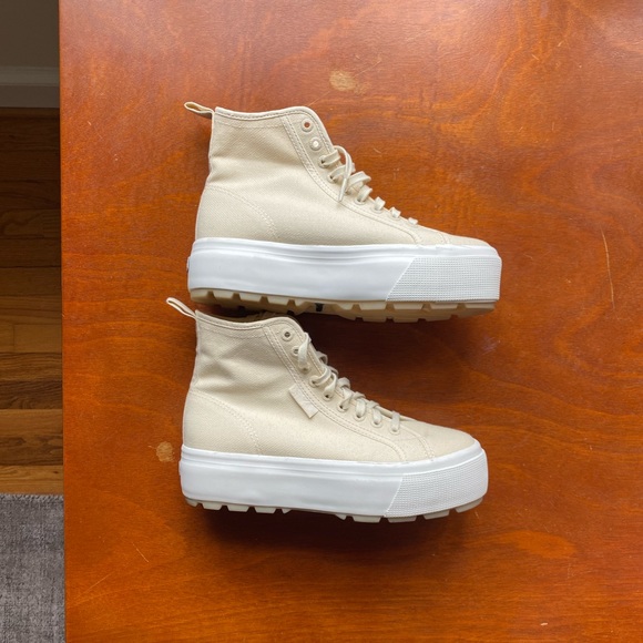 Superga 2708 Tank Platform High-Top Sneaker - Picture 1 of 6